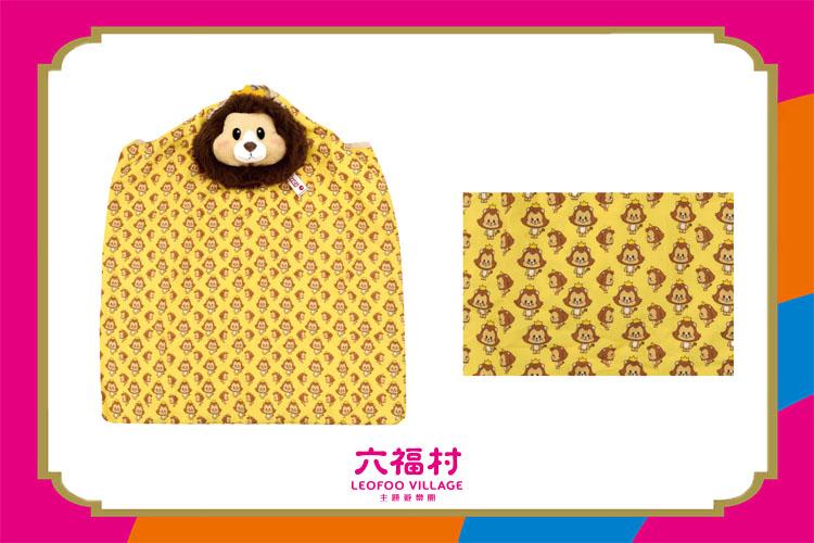 【六福村】獅子哈迪造型購物袋鑰匙圈