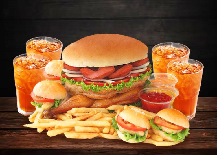 巨無霸烤雞手扒堡